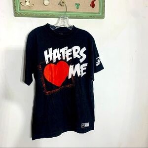 Vintage WWE Wrestling Merch Haters Love Me Be Miz I'm Awesome The Miz large